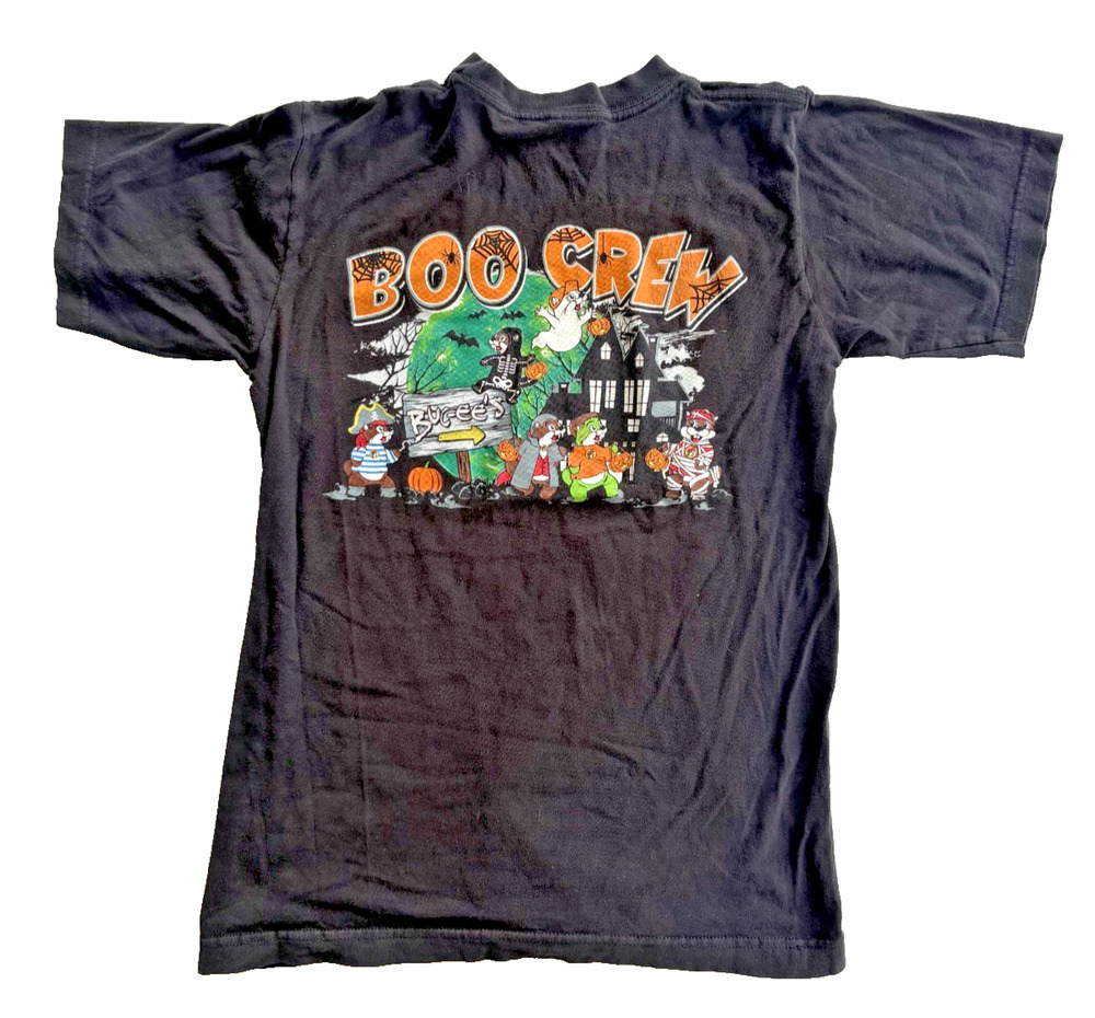 Bucees Halloween Shirt Boo Crew Glow in the Dark Mens Small Short Sleeve Buc-ees
